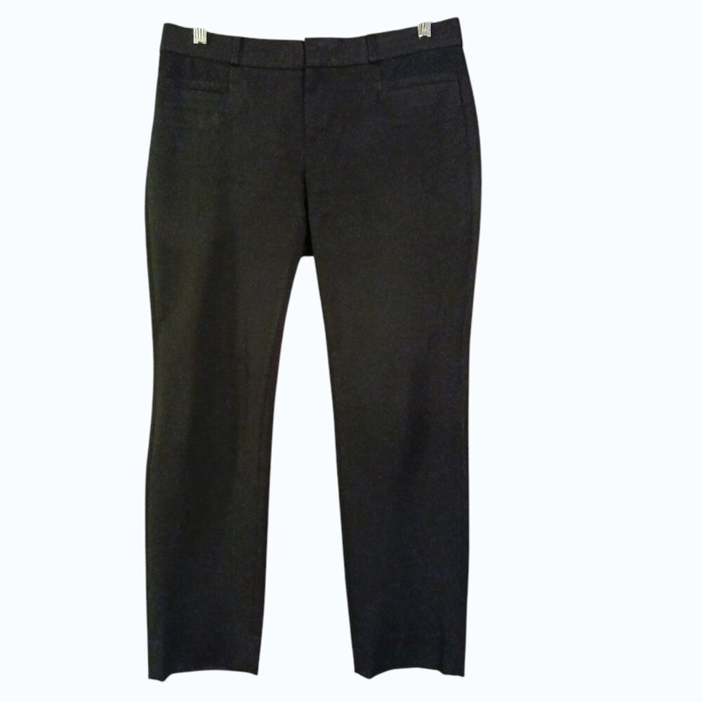 BANANA REPUBLIC Sloan Black Ankle Straight Leg Trousers - EUC - Picture 3 of 11